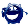 Клапан обратный поворотный фланцевый с двумя эксцентриситетами с рычагом и противовесом DENDOR 015F.PV (Россия)