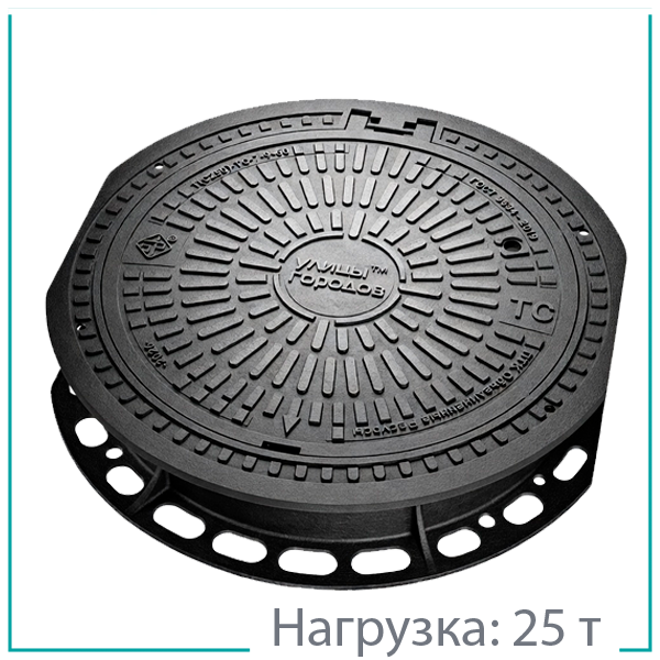 Люк тяжёлый Т(С250)-ТС-7-9-60, серия «Москва 2»