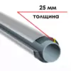 Трубка K-FLEX 25x042-1 ST IC CLAD SR купить